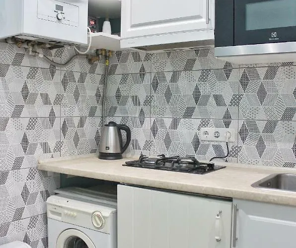 по вулиці голубовича 42 біля вокзалу комфортна повноцінна стильна Apartamento Leópolis